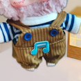 thumbnail image 6 of guohui 20 cm Doll Clothes Set Doll Collectors Gifts DIY Fashion Detachable Costumes 2pcs Brown, 6 of 9