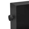thumbnail image 2 of Modern Console Table with 2 Storage Drawers, Fluted Entryway Table with Rounded Silhouette for Hallway Living Room and Entryway (Black), 2 of 11