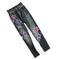 thumbnail image 3 of Pantalones Pitillo Ajustados Salvador para Mujer Estampado Floral Deportivos de Yoga Entrenamiento Polainas, 3 of 10