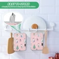 thumbnail image 6 of 2 Pack Pot Holders for Kitchen Heat Resistant Hot Pads Sets for Cooking Baking Cat Holding Christmas Gifts, 6 of 7