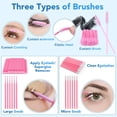 thumbnail image 4 of Eyelash Extension Kit for Beginners, Professional Lash Extension Kit with Mannequin Head, Lash Starter Kit with Lash Fan, Lash Extension Supplies for Practice Training Kit, 4 of 5