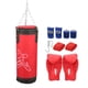 thumbnail image 3 of Sacos De Arena De Boxeo Rojos Convenientes Y Seguros, Sacos De Arena Colgantes Para Niños, Para Niños Menores De 14 Años Boxeo Tailandés Taekwondo, 3 of 8