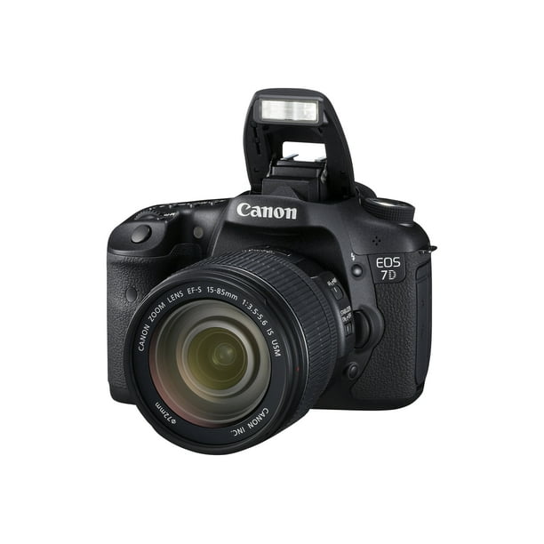 Additief trompet Verenigen Canon EOS 7D - Digital camera - SLR - 18.0 MP - APS-C - 1080p / 30 fps -  7.5x optical zoom EF-S 18-135mm IS lens - Walmart.com