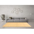 thumbnail image 3 of Ahgly Company Indoor Square Solid Brown Modern Area Rugs, 5' Square, 3 of 4
