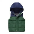 thumbnail image 3 of MEZZALL Kids Girls Boys Sleeveless Vests Winter Fuzzy Hooded Vest Coats Toddler Warm Padded Jackets Outerwear Lovely Tops, 3 of 8