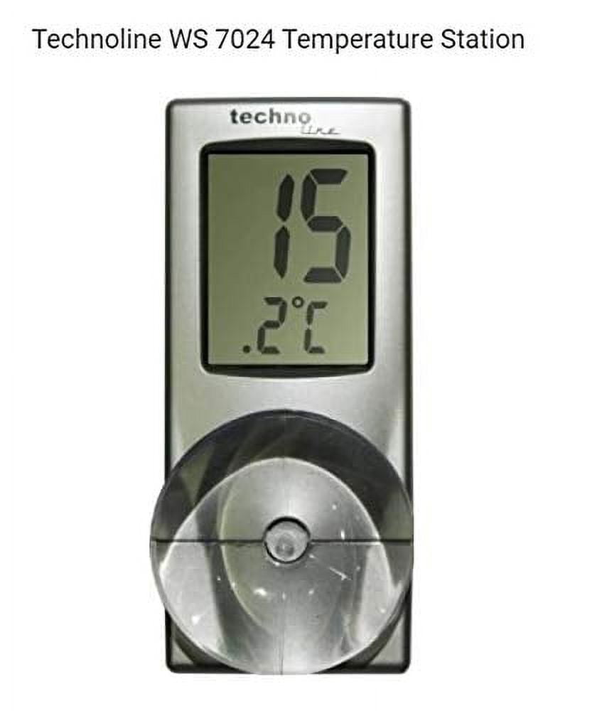 Suction-Mount Outdoor Digital Thermometer