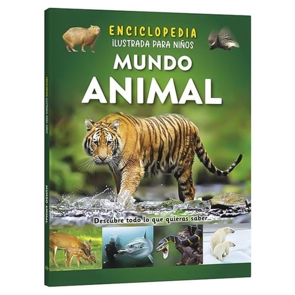 Enciclopedia Ilustrada Mundo Animal, de Catmint Book, Dura