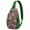 Artistic, variant on Fresh Strawberry Print Travel Sling Backpack, Lightweight and Durable Crossbody Sling Bag for Cycling, Shopping, Hiking, and Photography
