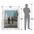 thumbnail image 5 of Pink Floyd Blanket, 50"x60", Wish You were Here, Silky Touch Super Soft Throw, 5 of 6