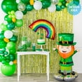 thumbnail image 3 of Anagram Lucky Leprechaun St. Patrick's Day Airloonz Mylar Party Foil Balloon, 53", Multicolor Airfill, 3 of 3