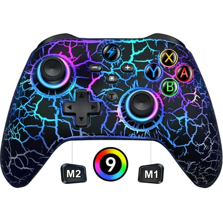 Beboncool Wireless Switch Pro Controller with Turbo Function for Multi-Platform,Black