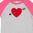 thumbnail image 4 of Inktastic Valentines Day Heart Arrow Boys or Girls Toddler T-Shirt, 4 of 5