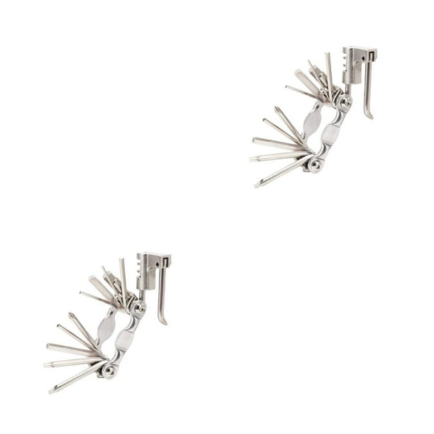 Wosthever Llave de reparación de bicicletas 11 en 1, llave inglesa para bicicleta, destornillador para ciclismo, herramientas profesionales Type3 NO3
