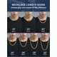 thumbnail image 3 of Collar ChainsPro Cuban ChainsPro para hombre, 14 mm, 66 cm, oro de 18 quilates, 3 of 3