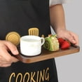 thumbnail image 3 of Small Wooden Platters Rectangle Mini Charcuterie Boards Acacia Wood Serving Trays Home Decor Cheese Board Cake Appetizer Plates Kitchen Charcuterie Platter for Food Dish Dessert Snack Tray, 3 of 8