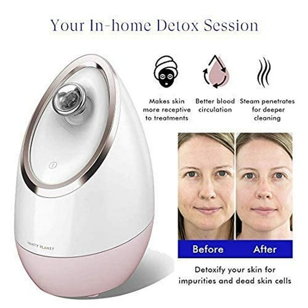 Aira Ionic Facial Steamer, Rose Gold