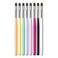 thumbnail image 3 of 1-9PCS Nails Art Brush Pen 3D Tips Pattern Phototherapy Acrylic UV Gel Extension Builder Coating Painting Pen DIY Manicure Tools, 3 of 10