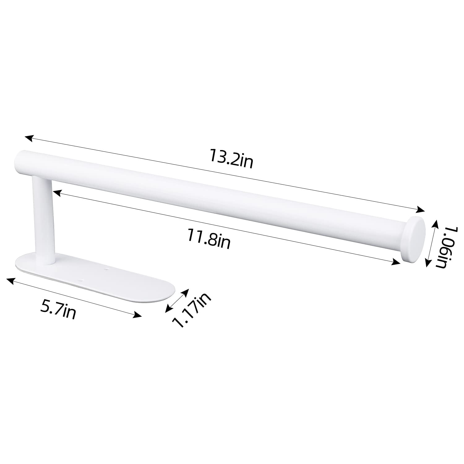 Paper Towel Holders for Kitchen,Paper Towels Bulk- Self-Adhesive Under Cabinet,Both Available in Adhesive and Screws,Stainless Steel