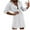 White Dress, variant on Women's Mini Loose Shirt Dress Solid Sequins Shiny Spring Clearance Long Sleeve Lapel Button Elegant Casual Trendy Blue S