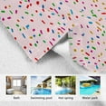 thumbnail image 3 of Kid Hooded Beach Towel Bath Poncho Towels Soft Absorbent Quick Dry for Boy Girl Colorful Sprinkles S, 3 of 7