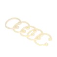 thumbnail image 3 of Plastic Binder Rings,160Pcs Binder Rings PE Ring Clips Plastic Key Rings Reliable and Durable, 3 of 14