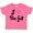 Hot Pink, variant on Inktastic I Love Disc Golf Boys or Girls Toddler T-Shirt