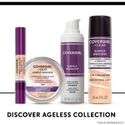 COVERGIRL + OLAY Simply Ageless Instant Wrinkle-Defying Foundation with SPF 28, Creamy Natural, 0.44 oz