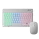 thumbnail image 1 of Teclado inalámbrico Bluetooth con Ratón blanco Sunnimix, 1 of 8