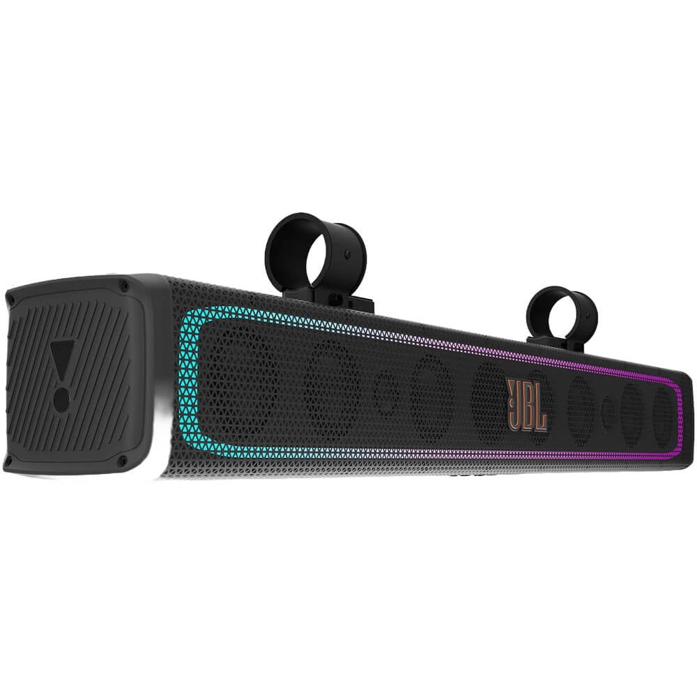 New JBL JBLPWSRALLYBARXL Water Resistant Bluetooth Soundbar with 300Wrms Amplifier