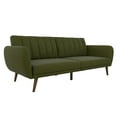thumbnail image 5 of Novogratz Brittany Futon, Green Linen, 5 of 23