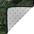 thumbnail image 6 of XMXT Non-Slip Area Rug, Monstera Tropical Jungle Pattern Polyester Rugs for Living Room, 36 x 24 inches Green, 6 of 9