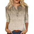 thumbnail image 1 of Innerwin Hauts Imprimé Floral T-Shirt Femme Col Rond Ample Noir Jaune Fleur L, 1 of 2