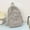 Grey, variant on Trendy Nylon Outdoor Backpack Wear-resistant Star Print School Bag Korean Style Large Capacity Backpack Students