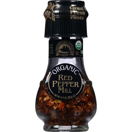 Drogheria & Alimentari Organic Red Pepper Mill, 0.71 OZ