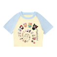 thumbnail image 1 of Camiseta Kawaii de Hello Kitty de Anime Sanrio Y2K para niñas, 100% de algodón de manga corta, Top informal holgado, regalo para pareja, 1 of 4