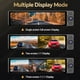 thumbnail image 5 of OBDPEAK UHD 4K 2160P Car DVR 3 Lens Dash Cam 1080P GPS Tracking Video Recorder Dashcam WIFI Phone APP Reverse Image Parking Line, 5 of 5