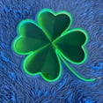 thumbnail image 2 of Glowneon Four Leaf Clover Neon Print Sign, Shamrock Leaf Led Light, 2 of 4
