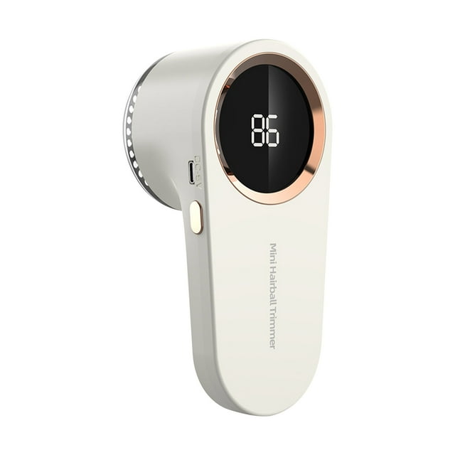 SDNall Clothes Pilling Shaver with Powerful Motor and Floating Head, Gentle Fabric Care, Portable Hair Remover for Home Use with Type-C Charging and Digital Display