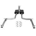 thumbnail image 4 of Flowmaster Exhaust System Kit 817508 American Thunder Cat Back System; Stainless Steel; With Mufflers; 2-1/2 Inch Pipe Diameter; Dual Exhaust With Dual Exit; Rear Exit, 4 of 4