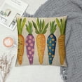 thumbnail image 2 of ARISTURING  Easter Pillow Covers,Watercolor Carrots Decorations Throw Pillow Covers,Spring Haliday Farmhouse Decor Pillow Case for Home Sofa Couch, 2 of 5