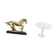 thumbnail image 4 of Figura decorativa de caballo, ideal para escritorio, estantería, sala de estar o casa de muñecas. Adorno coleccionable., 4 of 7