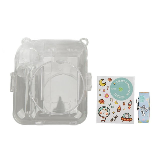 Instant Camera Clear Case,Instant Camera Case Kit Instant Camera Case Camera Protective Clear Case High Capacity