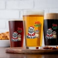 thumbnail image 4 of Santa is Coming British Shorthair Merry Christmas Xmas Noel Truck Tree 16oz Pint Beer Glass Mug Cat Lover Kitten Owner Gifts Beer Glasses Cup - 02023, 4 of 5
