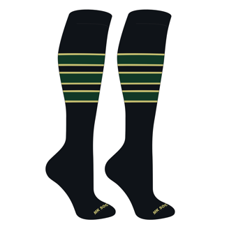 Chaussettes Baseball TCK Stirrups - Medium (17 Pouces) - Dark Royal/White/Black