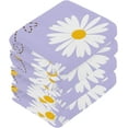 thumbnail image 3 of Cute Floral Daisy Washcloth 12x12in Set, 2 Pack Absorbent Cotton Towel Square Kitchen Dishes Towels, Soft Cleaning Face Hand Towel Fast Drying Wash cloth, 3 of 7