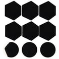 thumbnail image 5 of Raindrops 6Pcs Hexagonal Acoustic Panels for Home Offices (Black), 5 of 6