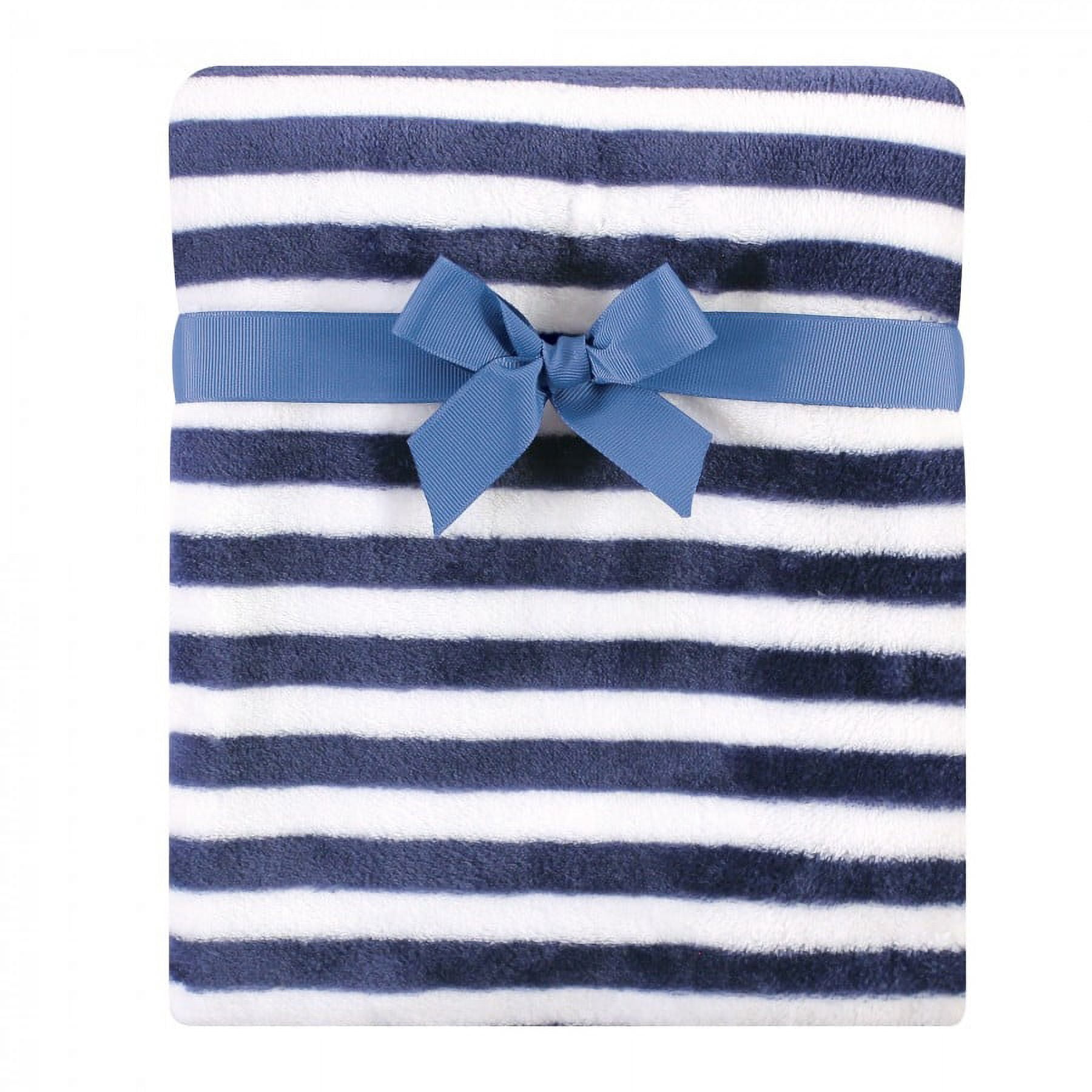 Hudson Baby Infant Boy Plush Blanket with Security Blanket, Sea Turtle, One Size