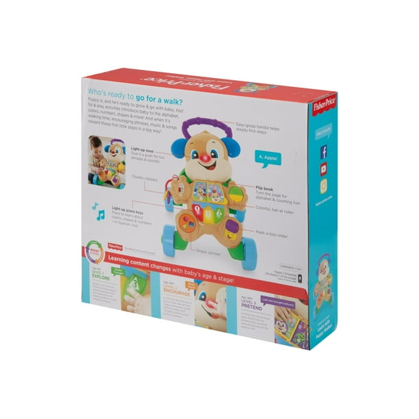 Fisher Price Laugh Learn Smart Stages Learn with Puppy Walker
