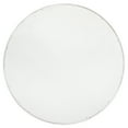 thumbnail image 4 of Decorative 13.75in Round Wood Serving Tray w Handles Believe, 4 of 7
