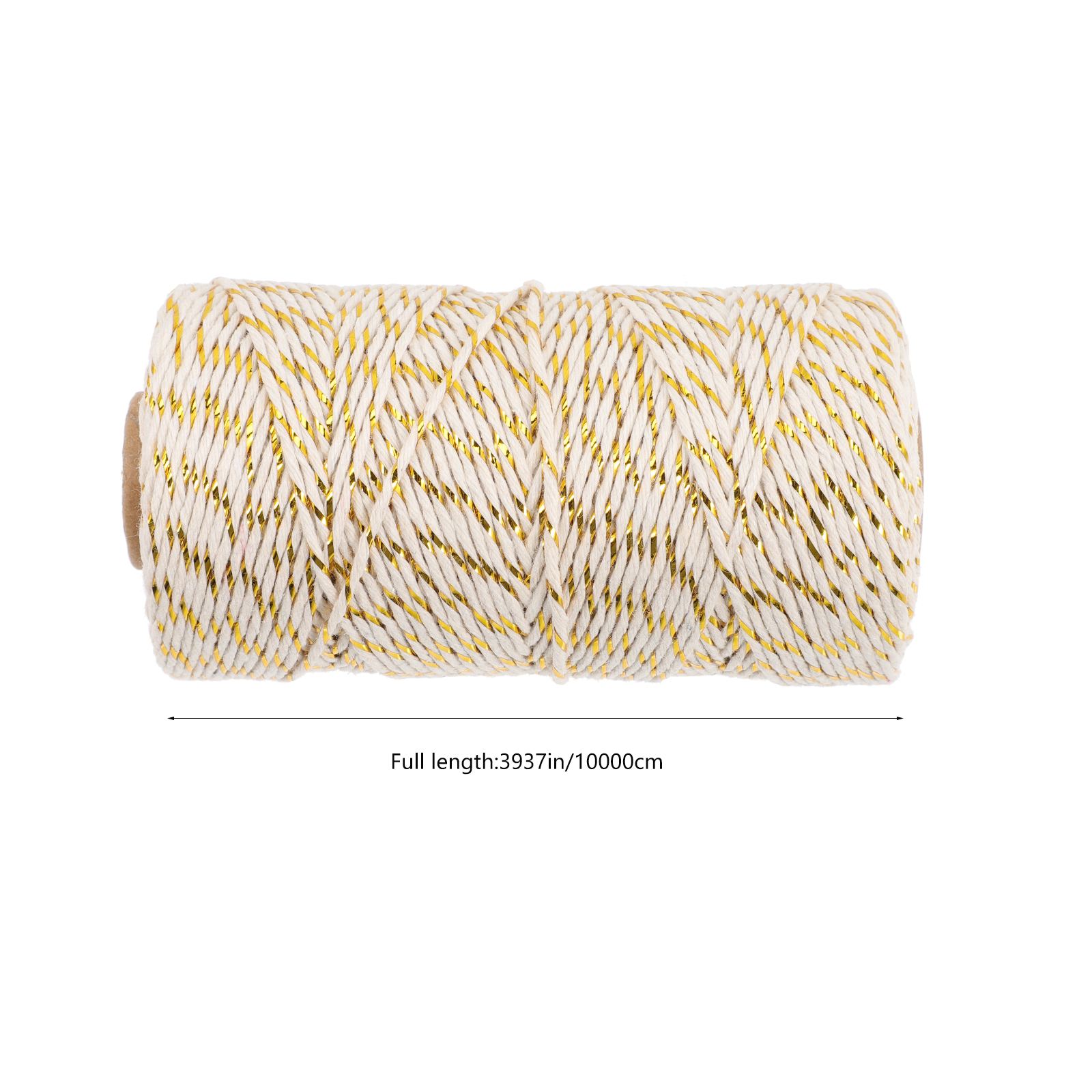 2 Bundles Tag Rope Ribbon for Gift Wrapping Decor Packaging Line